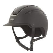 Evoke Callisto Classic Peak Riding Helmet - Black Crystal Frame - M-(56-58 cm) image