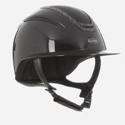 Evoke Elara Wide Peak Helmet - Black Metallic/Steel Crystal Frame / Medium (55cm-57cm) image