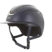 Evoke Callisto Wide Peak Riding Helmet - Navy Crystal Frame - S-(53-55 cm) image
