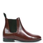 Tuffa Junior Show Jodhpur Boots - Oxblood - 27 image
