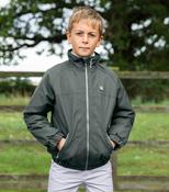 Kids Pro Rider Unisex Waterproof Jacket - Grey / 7-8 Years image