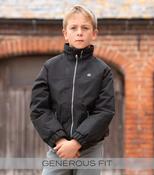 Kids Pro Rider Unisex Waterproof Jacket - Black / 5-6 Years image