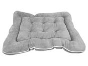 Relax Plush Pad Bed Grey 32" - Navy image