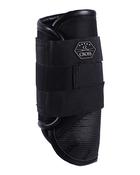 QHP Front Eventing Boots - Black - LARGE / Black image