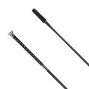 CD Metallic Fleck Handle Riding Whip 66cm