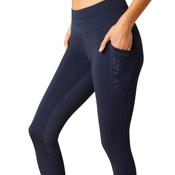 Ariat Women's Eos 2.0 Full Seat Riding Tights - Navy Eclipse - Small image