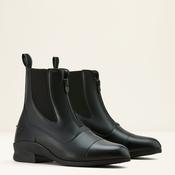 Ariat Men's Heritage IV Updated Waterproof Leather Zip Paddock Boots - Black - 8