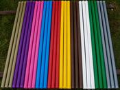 Show Jump Pole - 3m - White - Blue