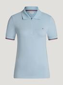 Tommy Hilfiger Women's Anaheim Zip Polo Shirt - Sweet Blue - Blue / XL image