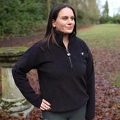 Sandstorm Women’s Everyday Half-Zip Fleece - Black - Medium image