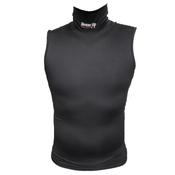 Breeze Up Micro-Mesh Sleeveless Breathable Baselayer - Black - XS