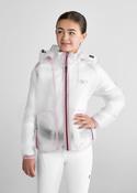 Aztec Diamond Young Rider Transparent Waterproof Training Jacket - Clear/Pink - 10-11 Years image
