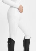 Aztec Diamond Jr YR Full Seat Riding Leggings - White / 8-9YRS image