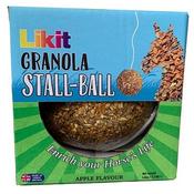 Likit Granola Stall Ball Horse Treat - Apple - 1.6kg image