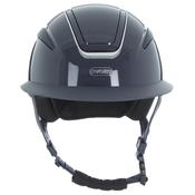 Evoke Callisto Wide Peak Riding Helmet - Navy Metallic - M-(56-58 cm) image