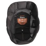 Evoke Elara Removeable Crown Padded Helmet Liner Black - M-55cm/12mm image