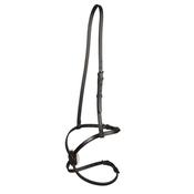 Turfmasters Grackle Noseband Black - Black / Cob
