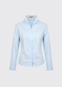 Dubarry Women's Snowdrop Long-Sleeve Shirt - White - Blue / 40 image
