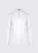 Dubarry Women's Snowdrop Long-Sleeve Shirt - White - White / 40 image