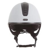 Evoke Orion Cross Country Jockey Skull Riding Hat - Silver Black - M-(57-59cm) image