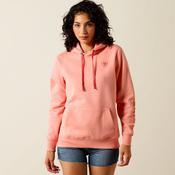 Ariat Women's Ariat Logo 2.0 Fleece Hooded Sweatshirt - Charcoal Grey - XL / Charcoal image