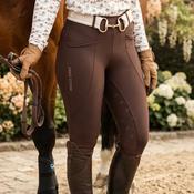 Sandstorm Wmn Preformance Hybrid Riding Leggings - Chocolate / XS