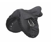 Shires ARMA All Weather Waterproof Ride On Saddle Cover - Black image