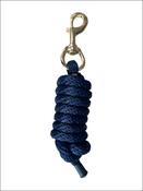 Turfmasters Heavy-Duty Woven Nylon Horse Lead Rope - Black - Navy image