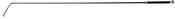 Turfmasters Metallic Dressage Whip - Silver / Brass - Silver