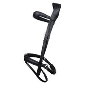 EcoRider Ecolux Horse Bridle - Black - Cob / Black image