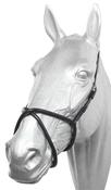 Zilco Rubber Covered Figure-Eight Noseband - Black