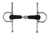 Rubber Full Cheek Snaffle Bit - 5in image