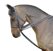 Kincade Leather Draw Reins - Black image