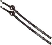 Breeze Up Leather Side Reins with Rubber Rings image