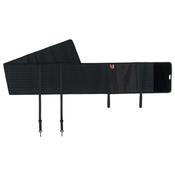 Zandona Stud Guard Belly Guard Leather Girth Cover - Black - Small