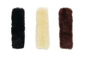 Cameo Lambswool Cheek Pieces - Beige