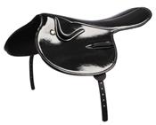 Zilco Patent Synthetic Race Saddle - Black - 1kg image