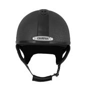 Champion Ventair Deluxe Helmet - Black/Black - 58cm image