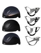 UOF Race Carbon Thin Liner - 59cm / Black