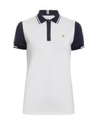 Tesoro Vita Pelosa Polo Shirt - White Navy - XL image