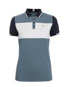 Tesoro Vita Pelosa Polo Shirt - Blue White - XL image
