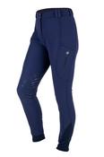 Tesoro Vita Oblia Waterproof Knee Patch Breeches - Navy - 32" image