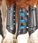 AC Super Lite Carbon Tech Eventing Racing Boots  - Black - LARGE / HIND / Black image