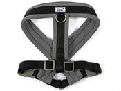 Viva Padded Harness – Black - Black / Small