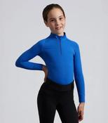 PE Junior Ombretta Technical Riding Top - Blue / 5-6 Years image