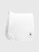 TH Global Waffle Dressage Saddle Pad  White - White