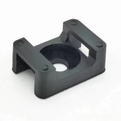 Screw Mount Cable Tie Cradle 9mm Black / Pack of 100
