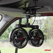 12V Twin Fan with Clip