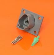 DEUTSCH DT Connector Receptacle with Flange Mount / 3 Way