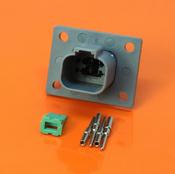 DEUTSCH DT Connector Receptacle with Flange Mount / 4 Way